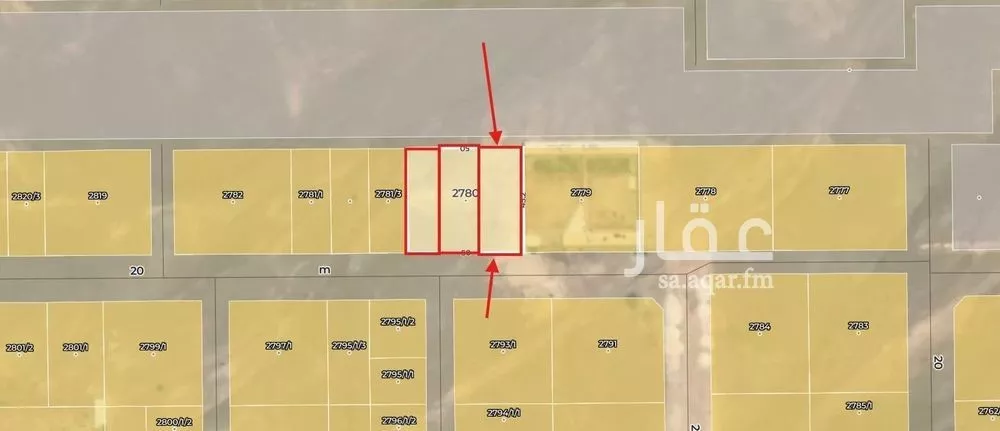 749 sqm land in Dahiat Namar 2