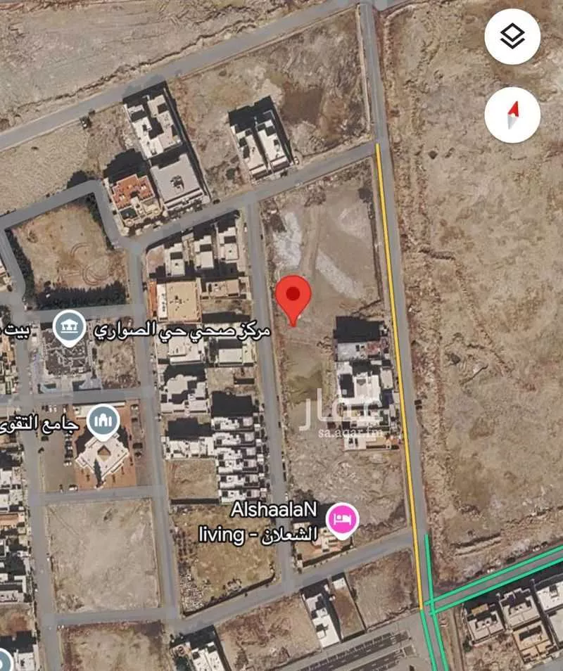 أرض 577 م² في الصوارى