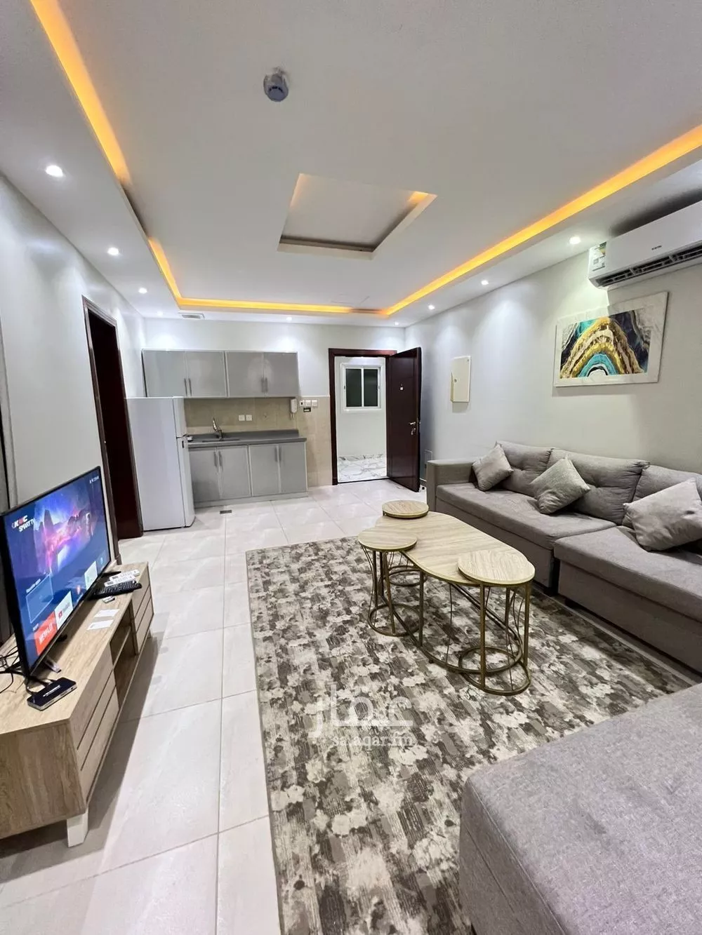 شقة 1 غرف في المونسية 4