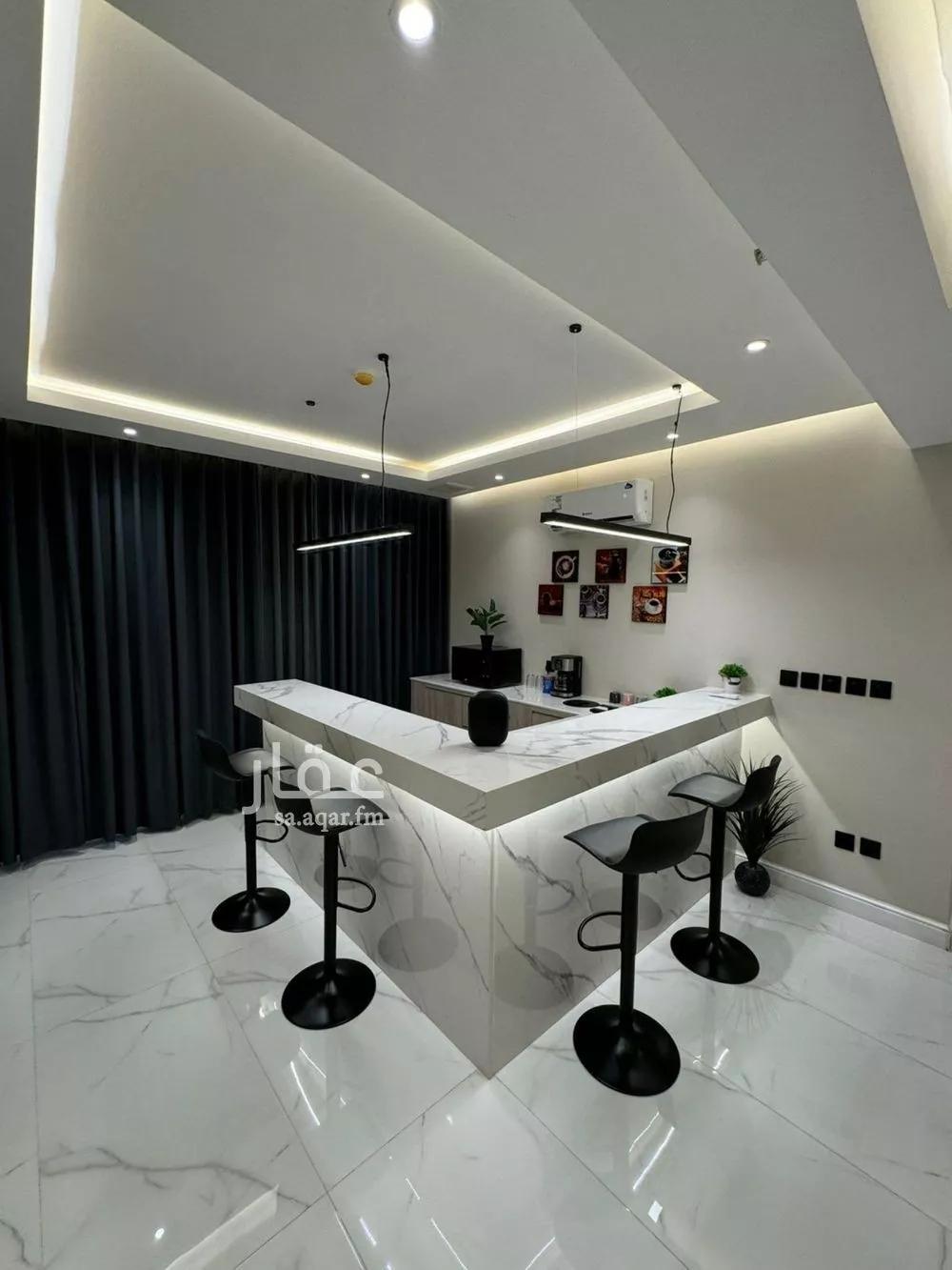 شقة 2 غرف في الملقا 3