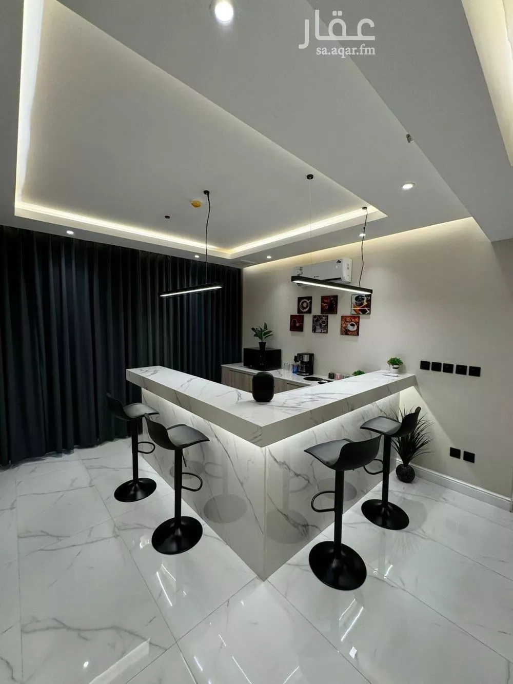 شقة 2 غرف في الملقا 1