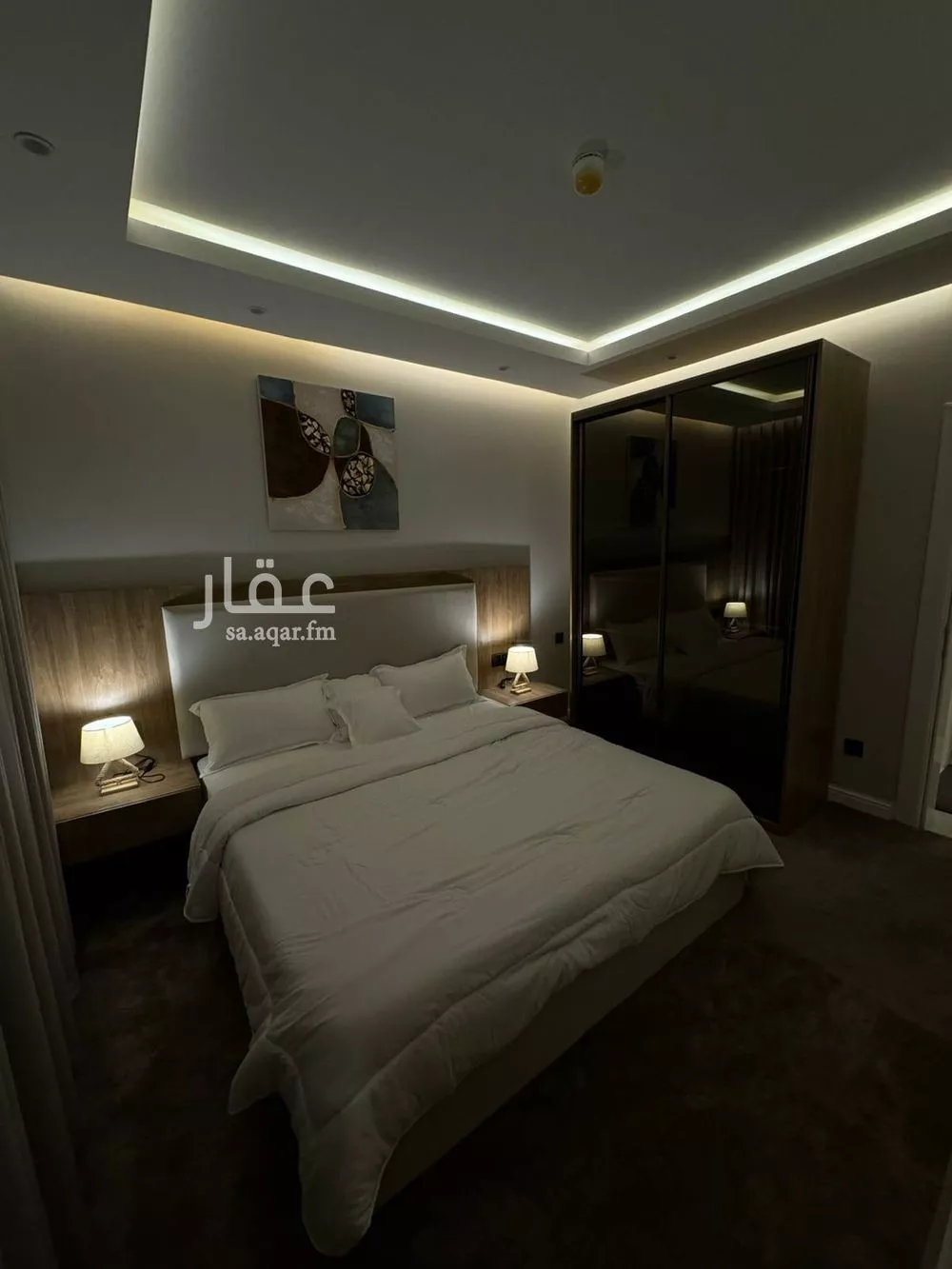 شقة 2 غرف في الملقا 5