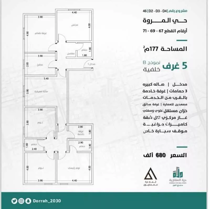 6 bedroom apartment in Al Marwa, Jeddah 5