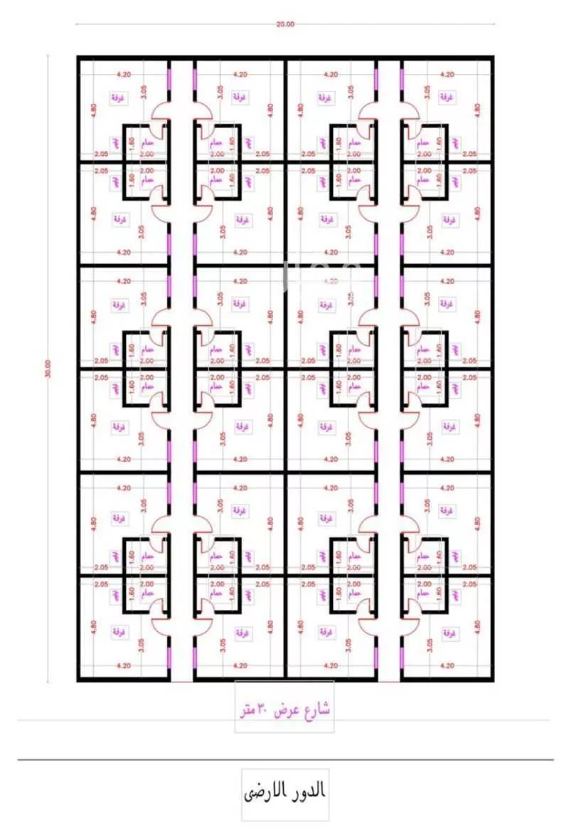 عمارة 600 م² في بنبان 3