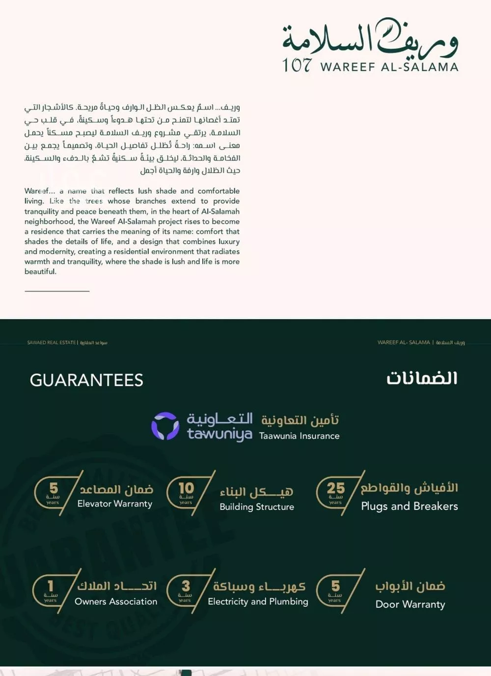 شقة 4 غرف في السلامة 3