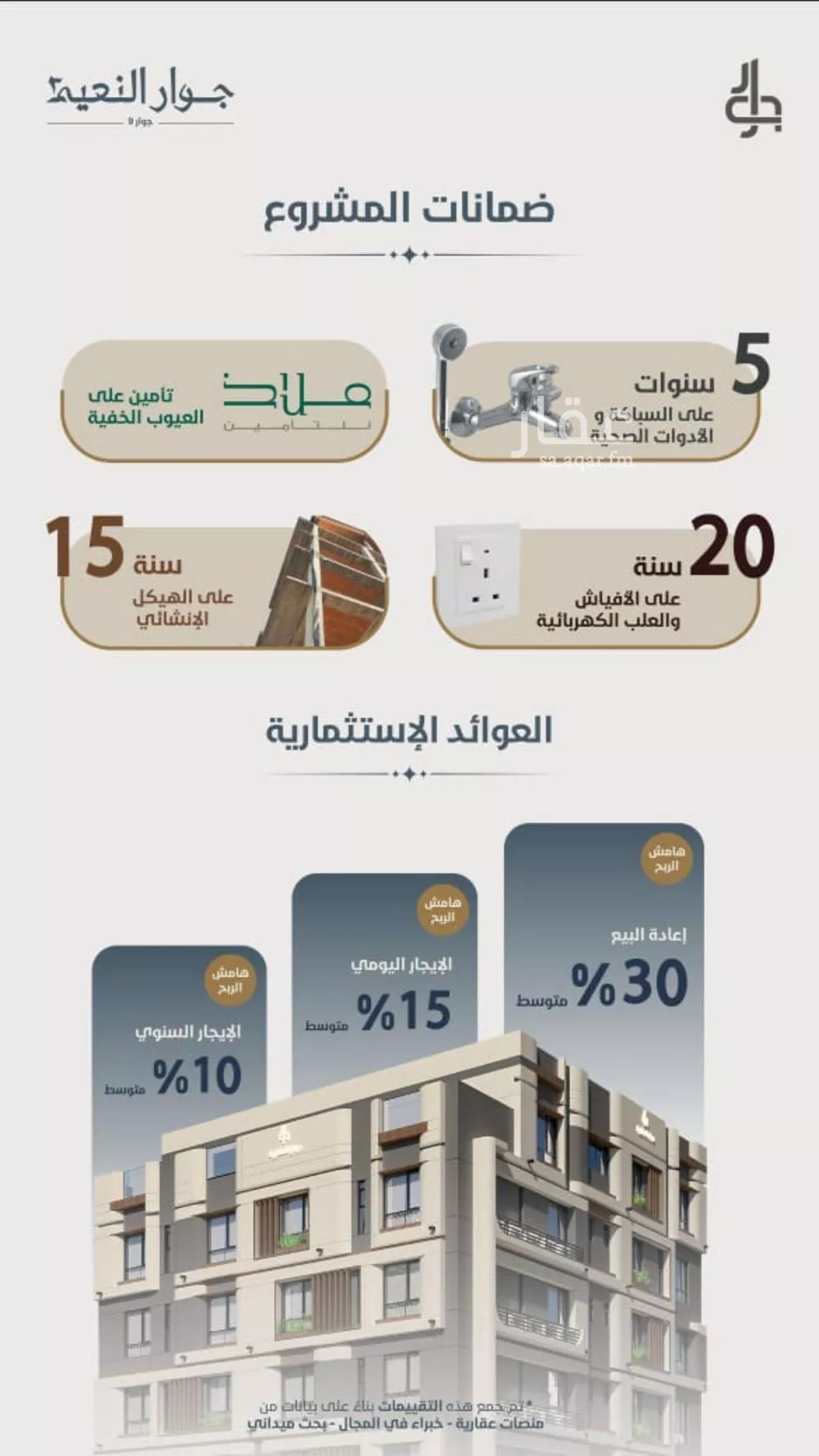 شقة 2 غرف في الروضة 1