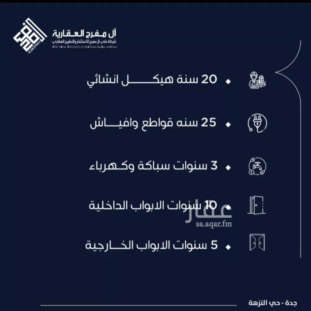 شقة 2 غرف في النزهة 5