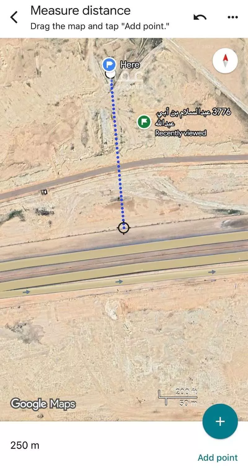 أرض 829 م² في الشرق 2