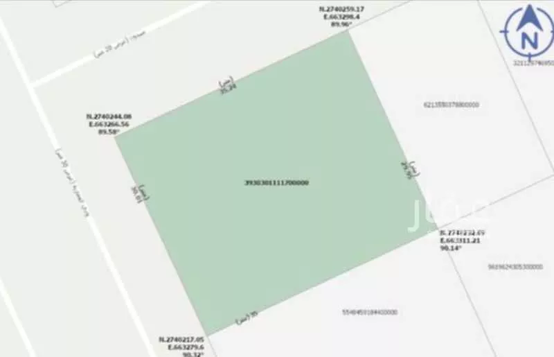 1050 sqm land in Hittin 2