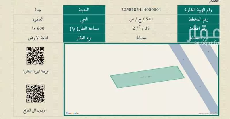 600 sqm land in Jeddah 1