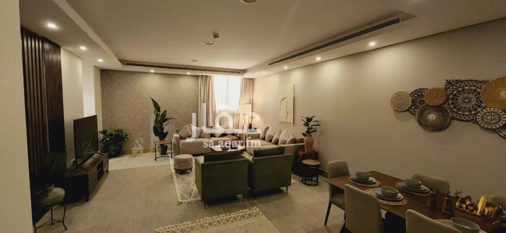 شقة 3 غرف في الملقا 2