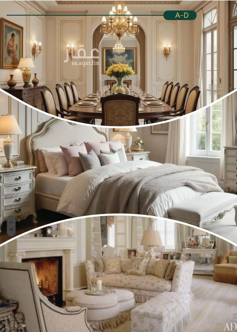 شقة 4 غرف في السلامة 5