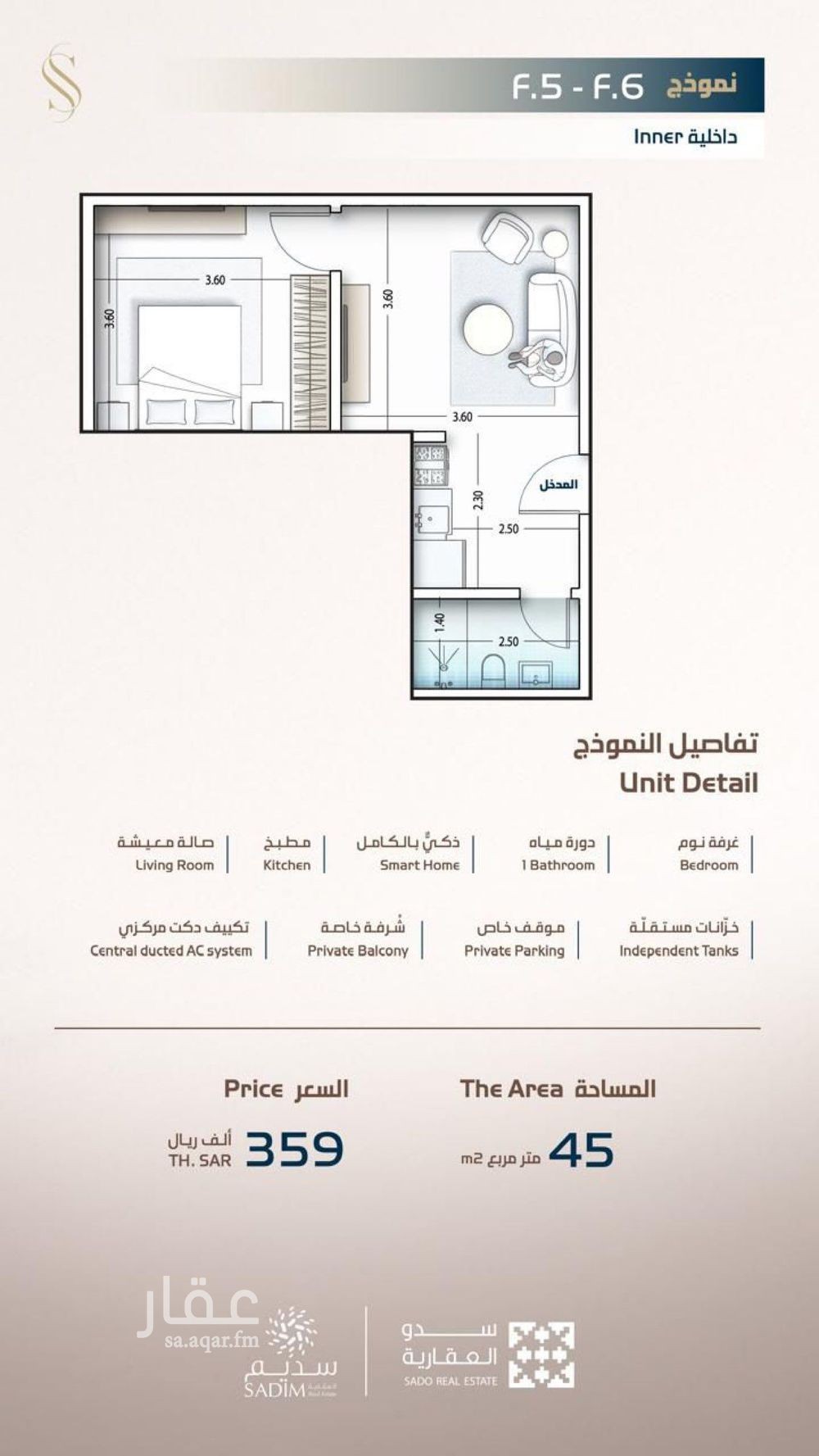 1 bedroom apartment in Al Nahda, Jeddah 7