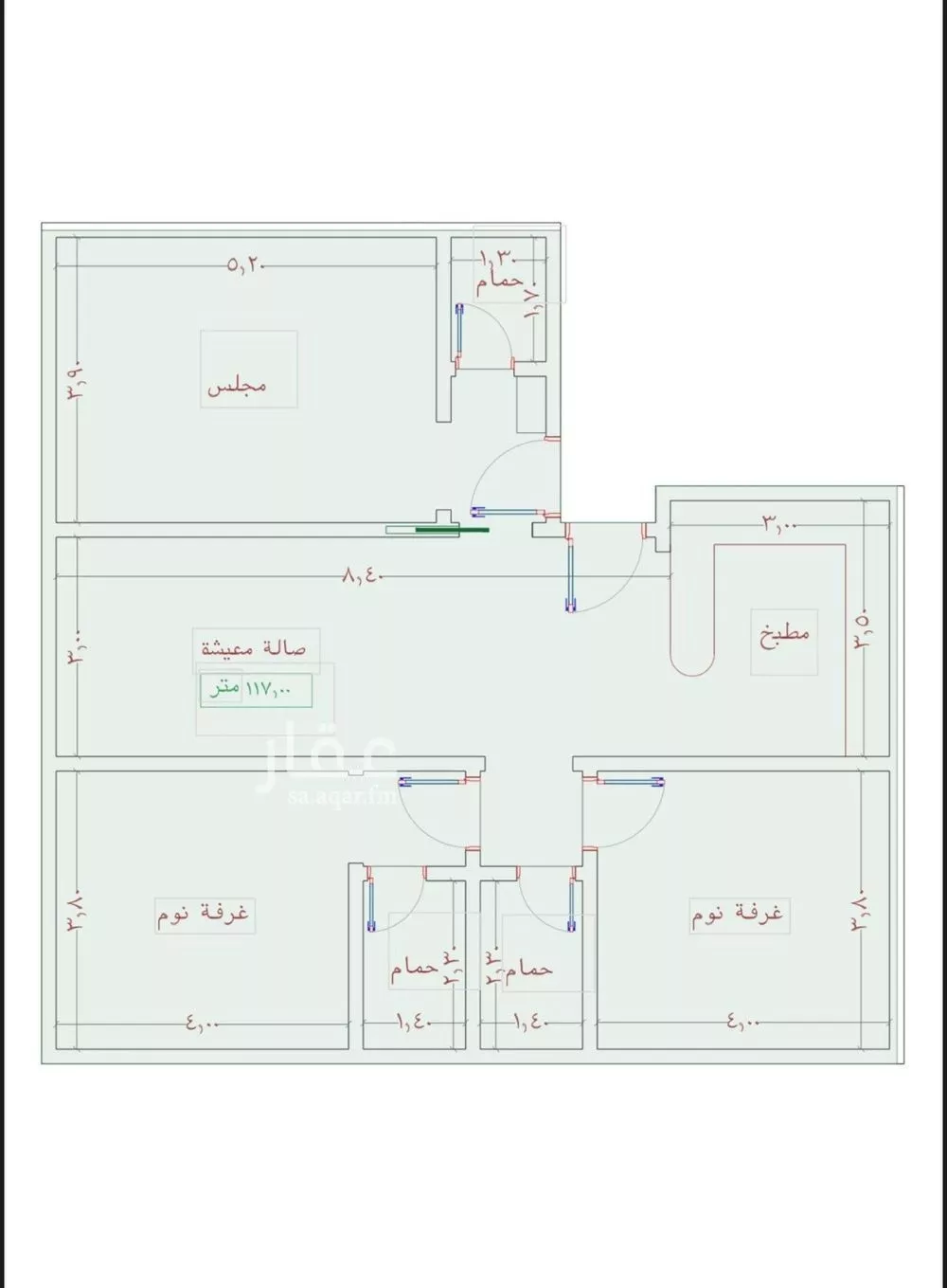4 bedroom apartment in Al Wahah 5
