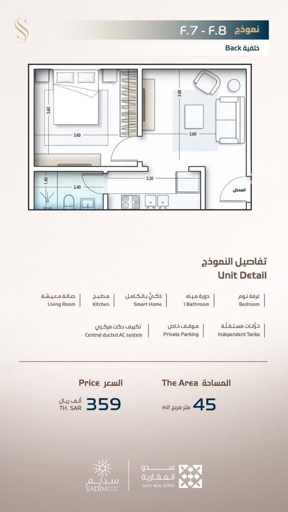 1 bedroom apartment in Al Nahda, Jeddah 8