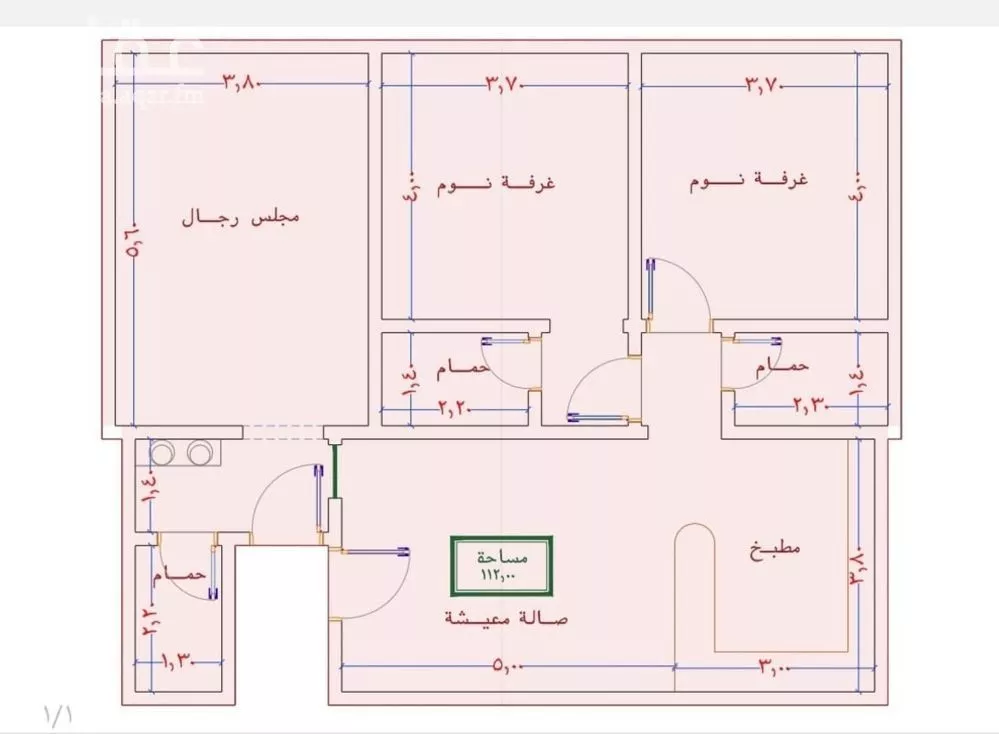 شقة 5 غرف في الصوارى 3