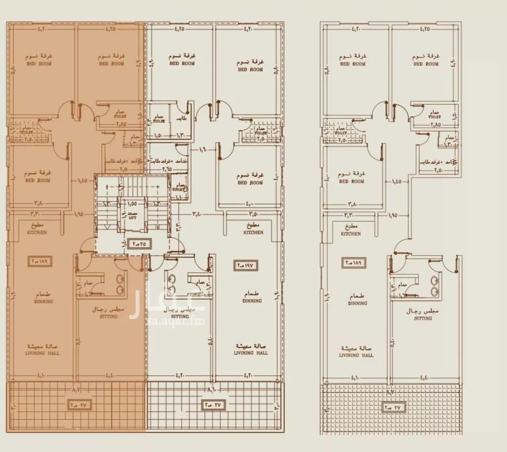 3 bedroom apartment in Al Nahda 4