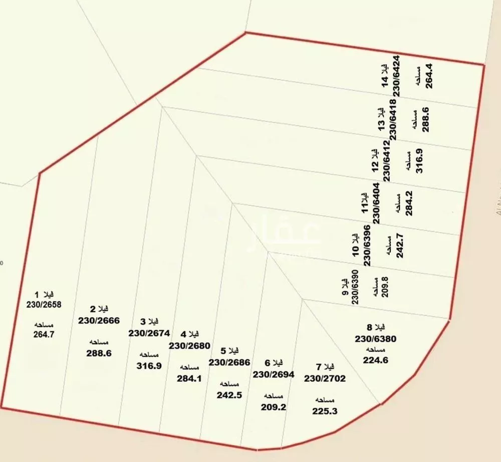 فيلا 8 غرف في الامواج 2