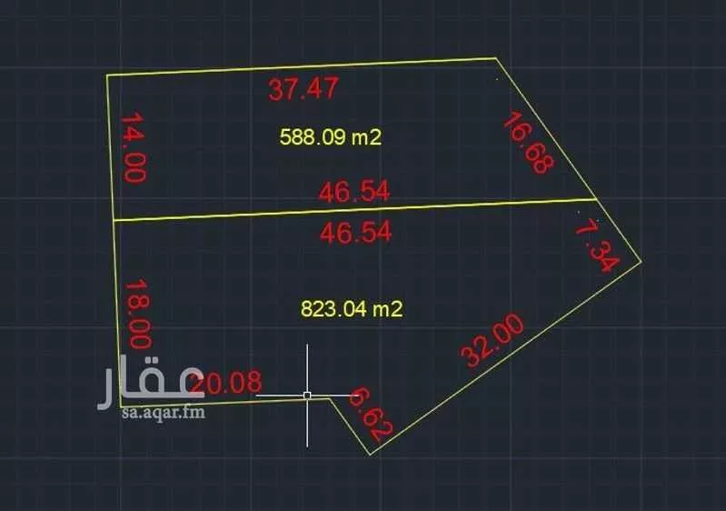 أرض 823 م² في بنبان 3