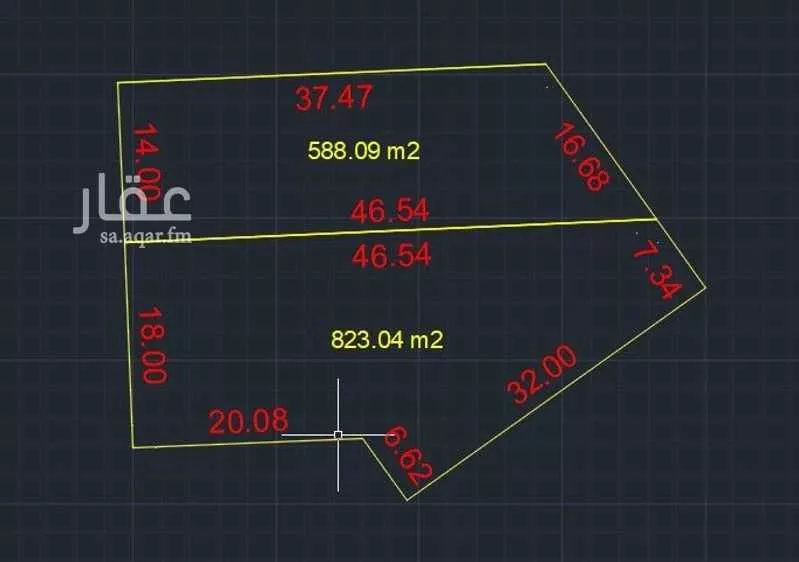 أرض 588 م² في بنبان 3