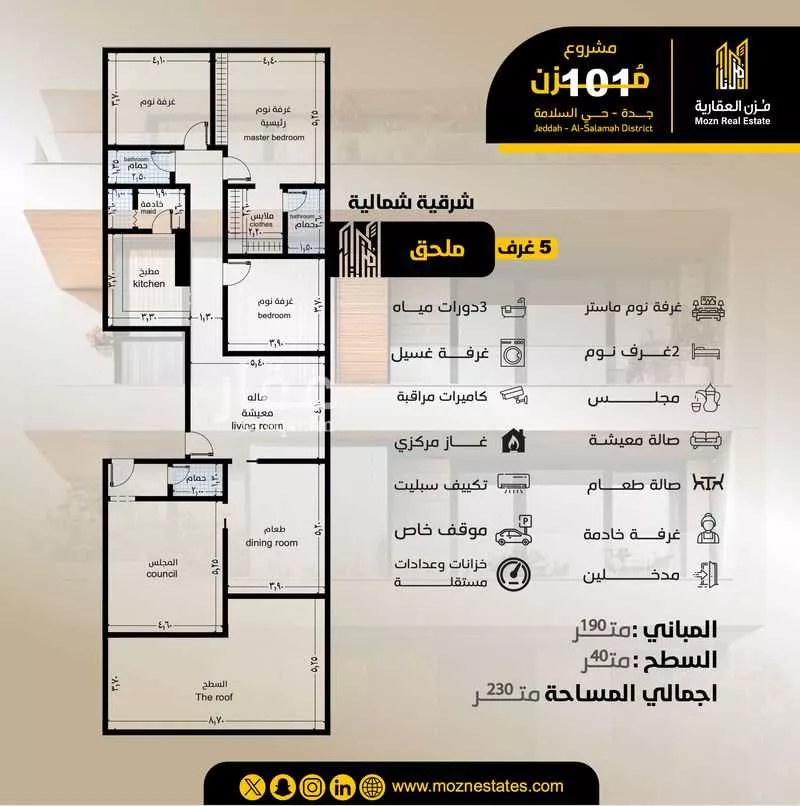 شقة 3 غرف في السلامة 4