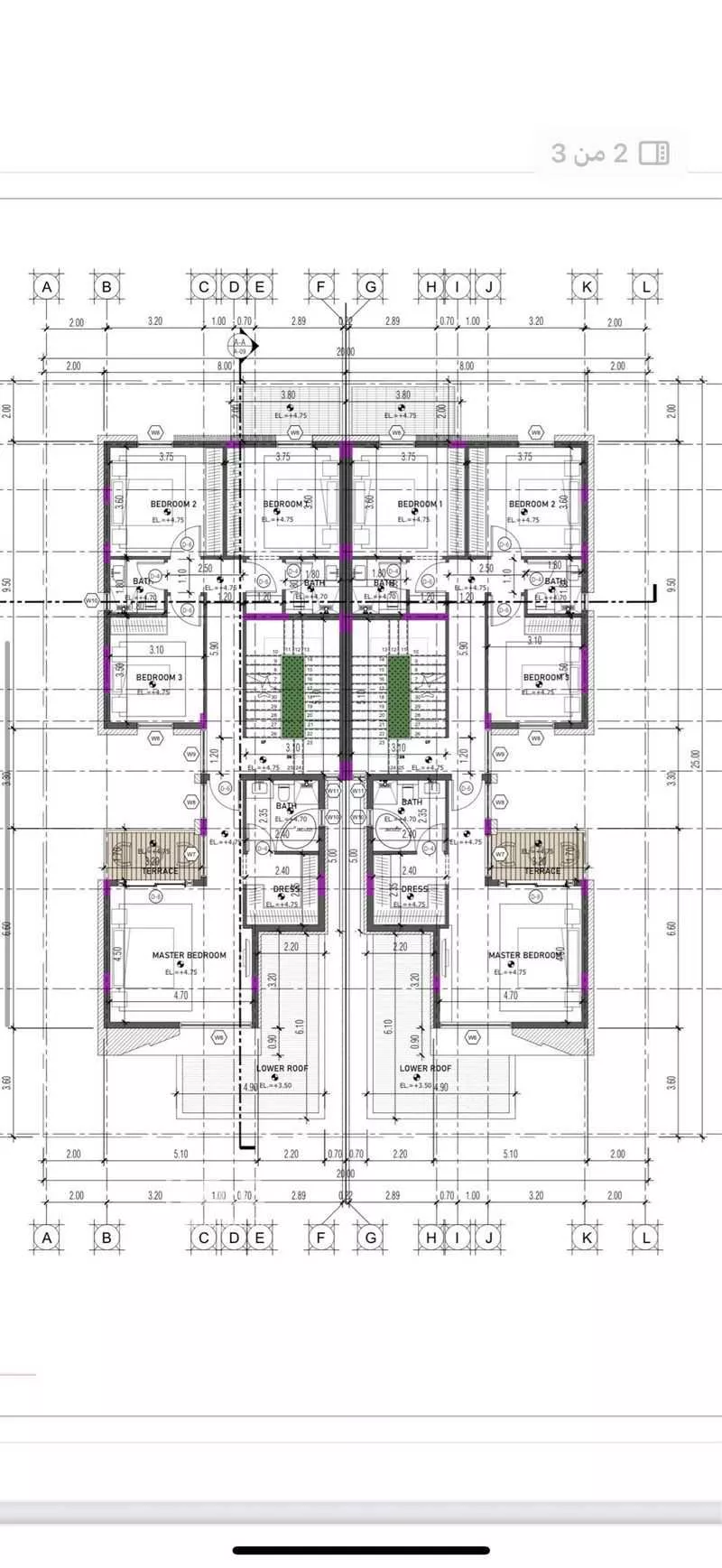 فيلا 6 غرف في ضاحية الملك فهد 2
