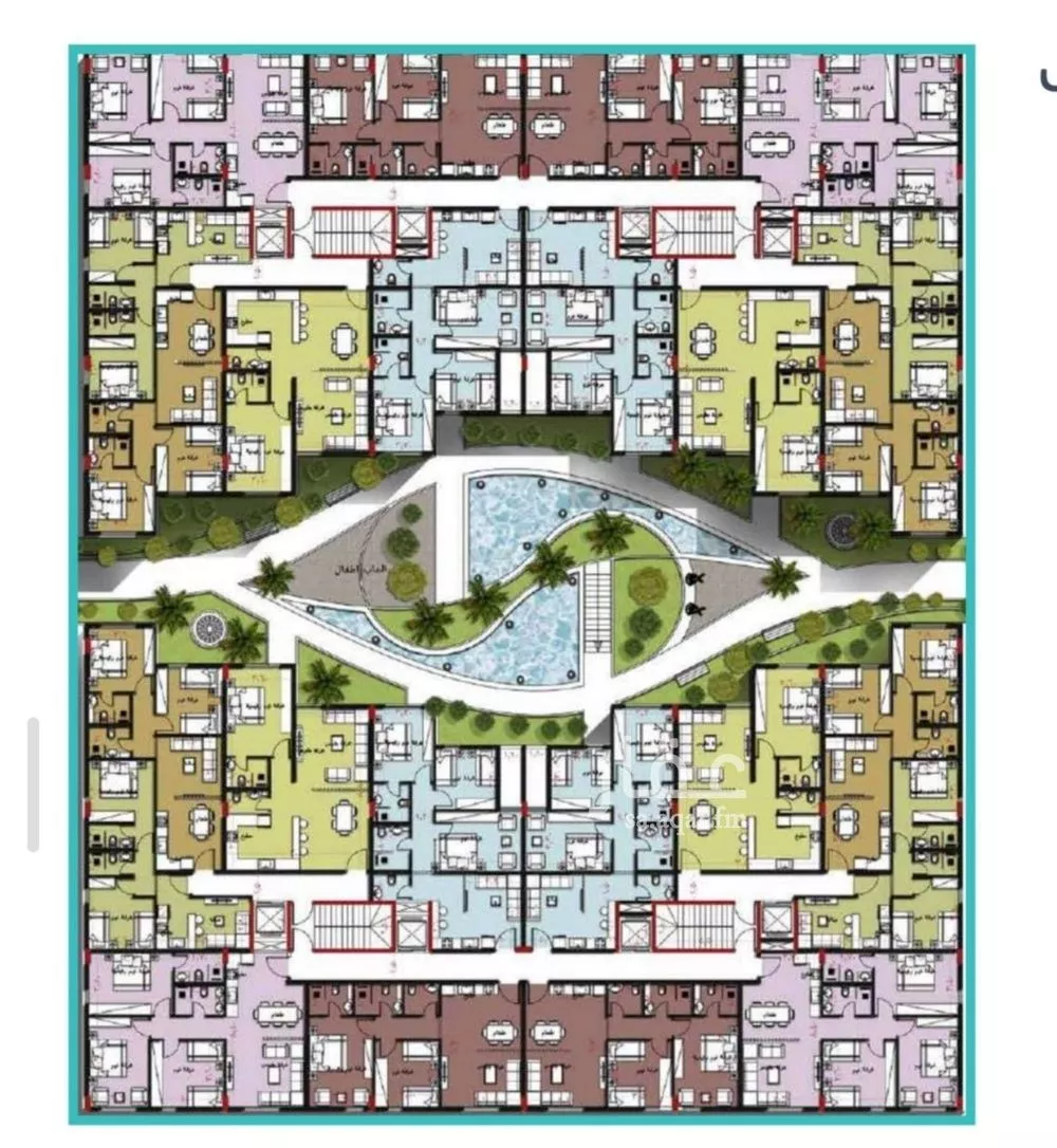 شقة 2 غرف في الصفا 2