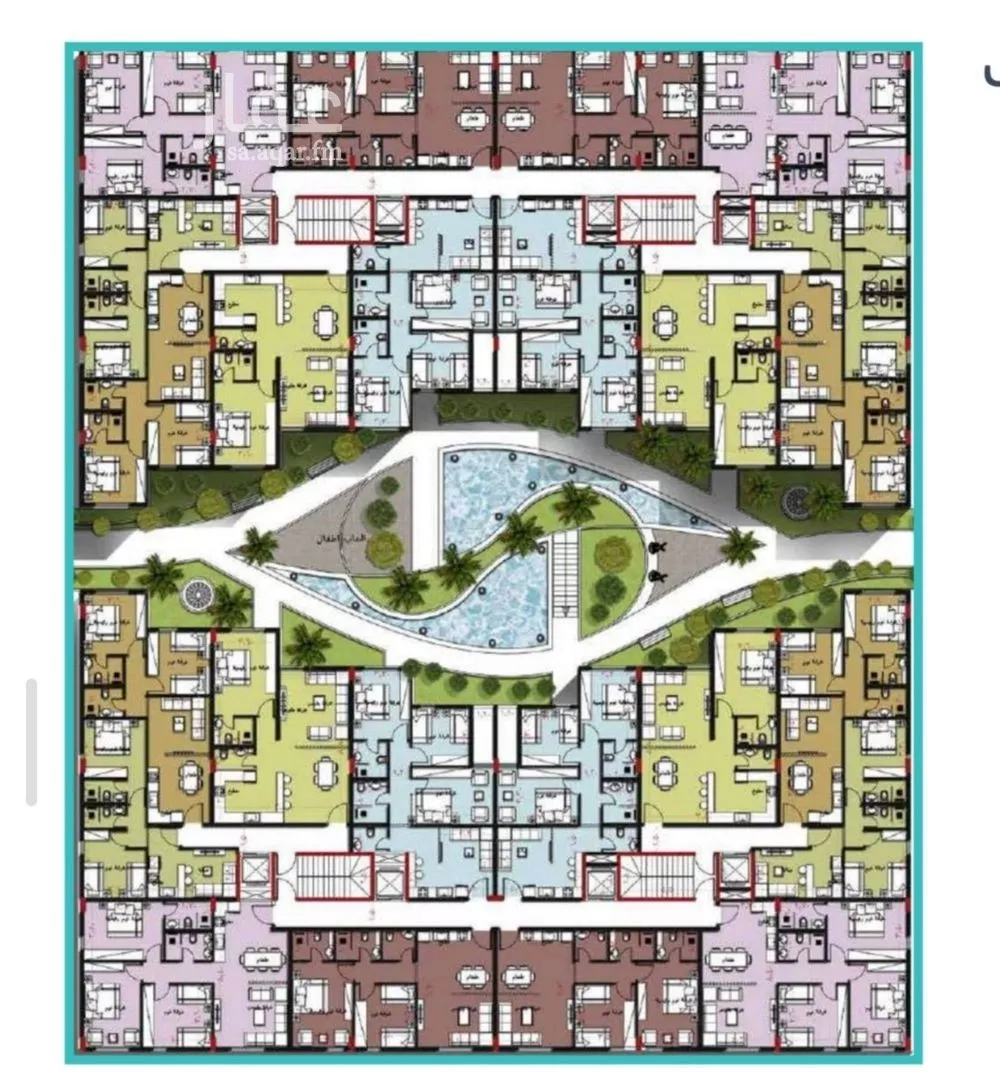 شقة 3 غرف في الصفا 2