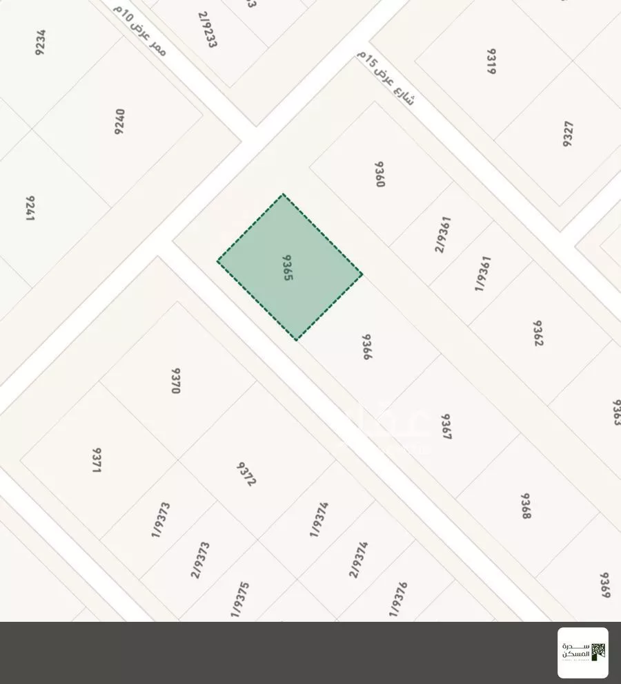 أرض 750 م² في عريض 2