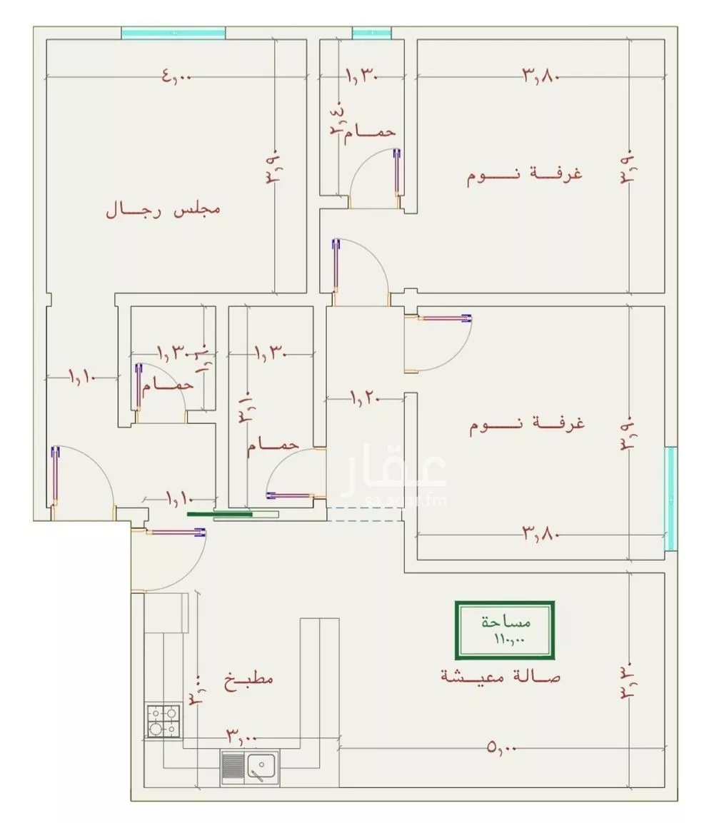 3 bedroom apartment in Al Sawari 2