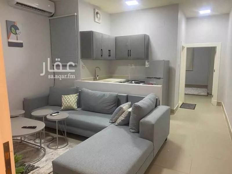 شقة 1 غرف في العقيق 5