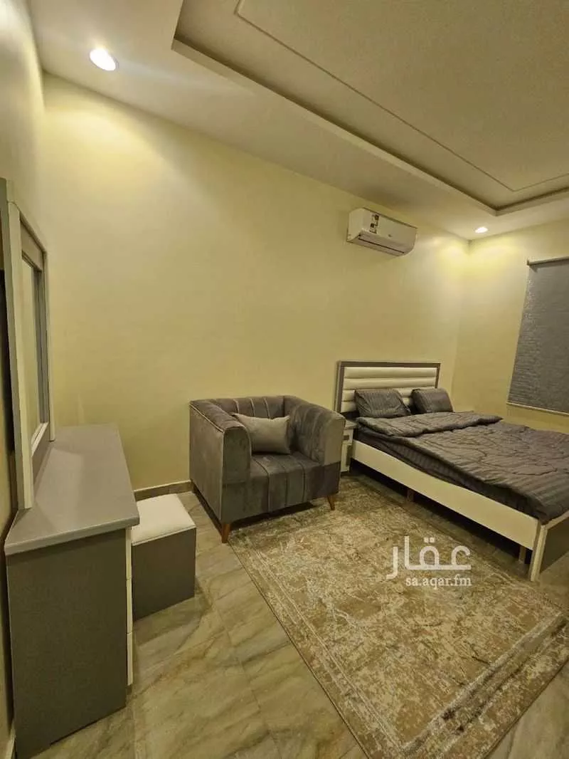 شقة 1 غرف في النرجس 4