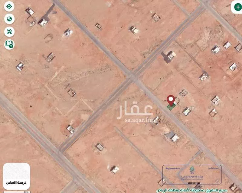 أرض 450 م² في عريض 3