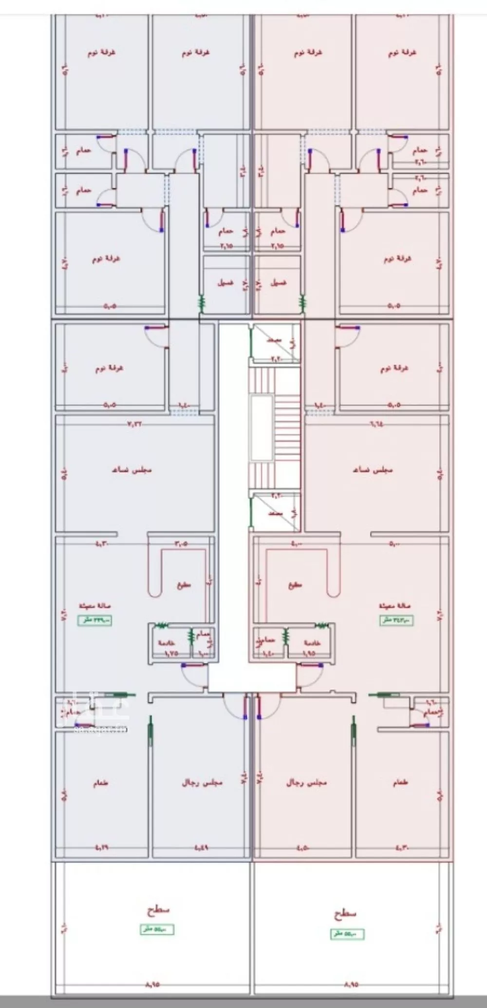 دور 7 غرف في الجامعة 2