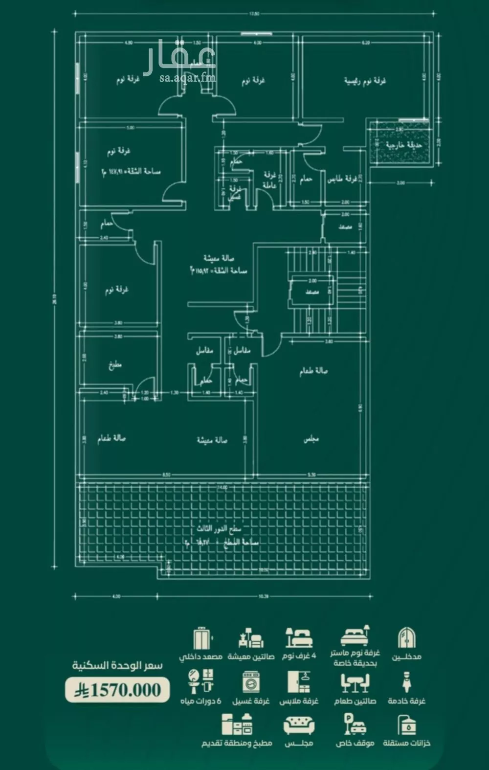 دور 5 غرف في الحمراء 2