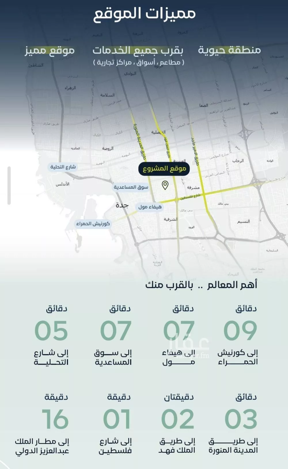 شقة 4 غرف في مشرفة 2