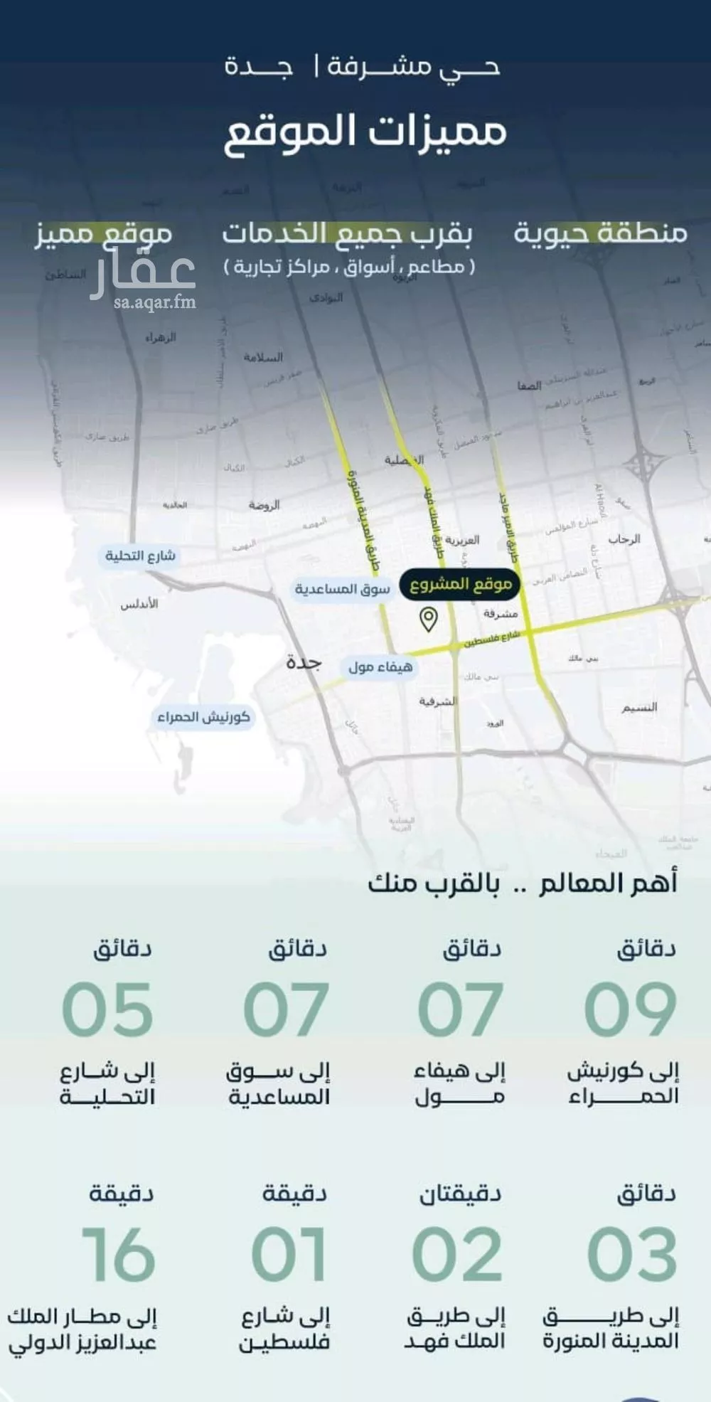 شقة 3 غرف في مشرفة 2