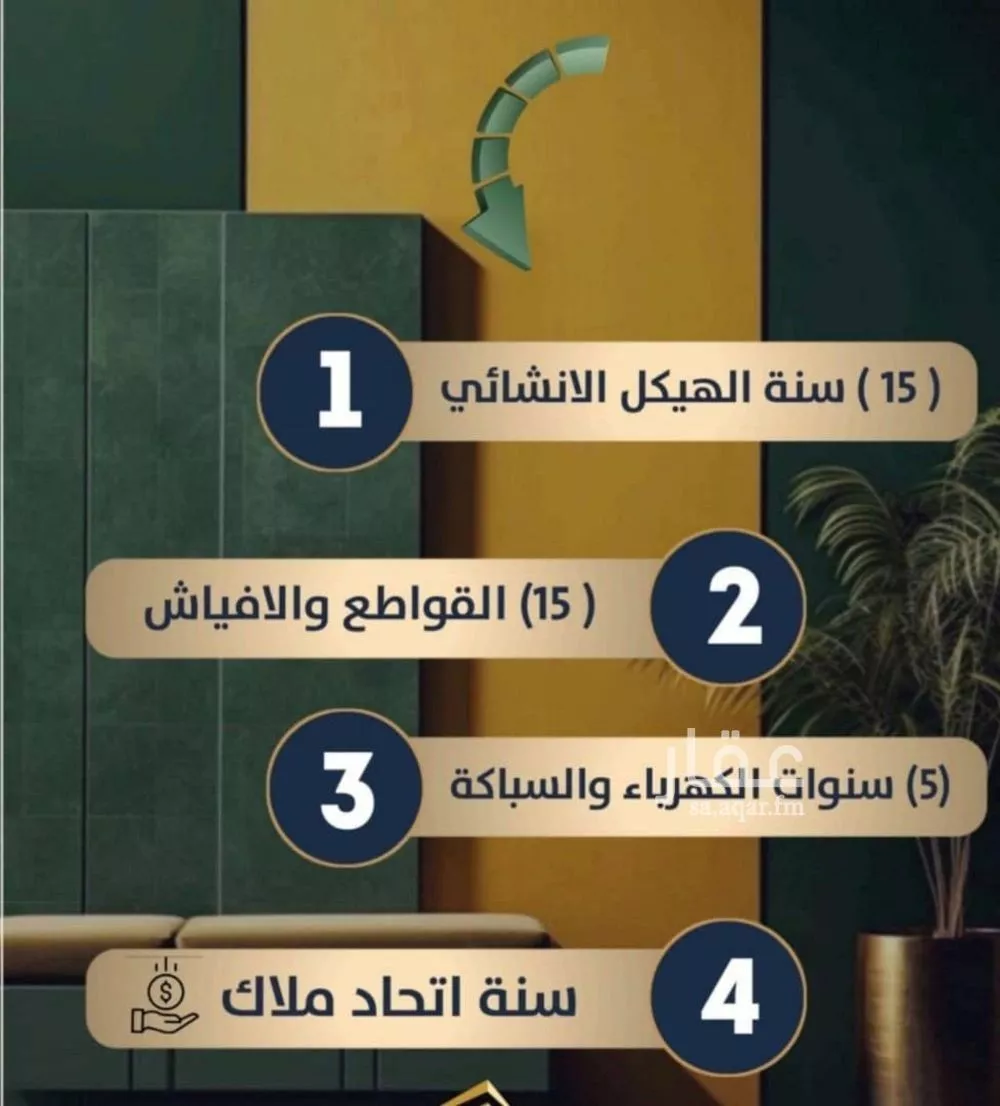 شقة 3 غرف في الصفا 4