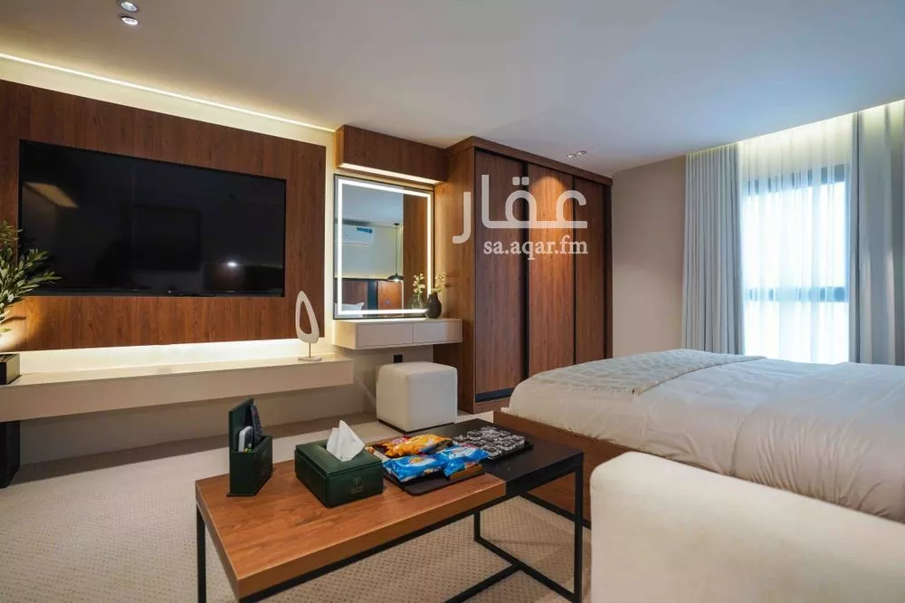 شقة 1 غرف في العقيق 4