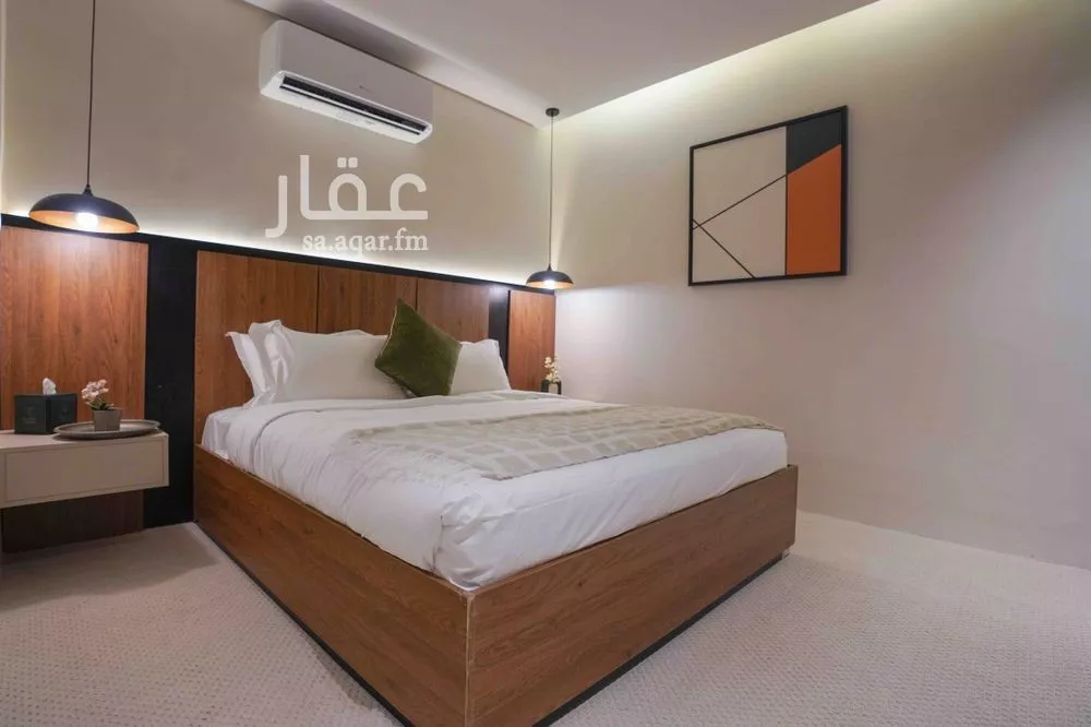 شقة 1 غرف في العقيق 4