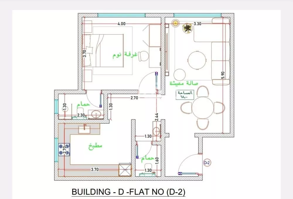 شقة 2 غرف في الفيحاء، جدة 15