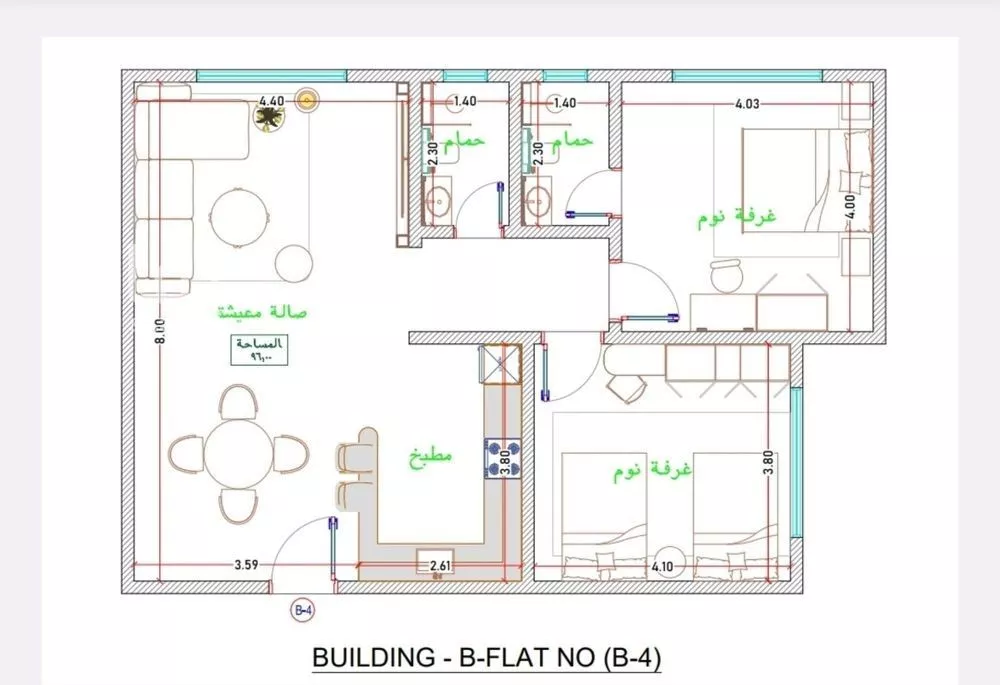 شقة 2 غرف في الفيحاء، جدة 7