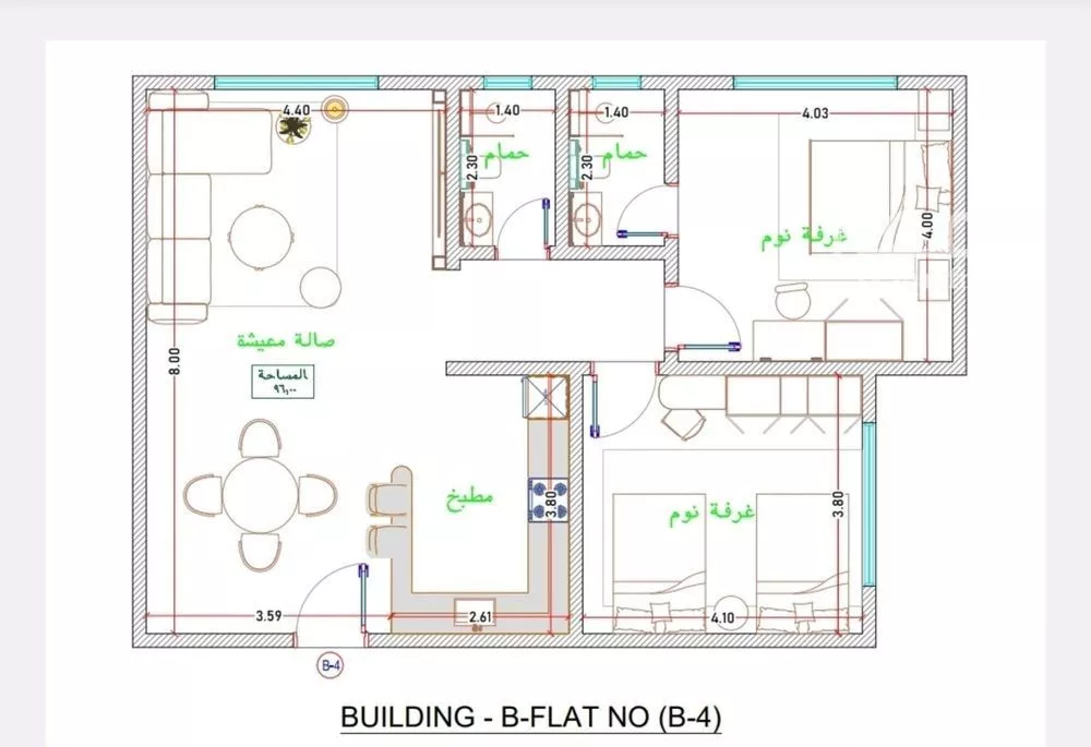 شقة 1 غرف في الفيحاء 5