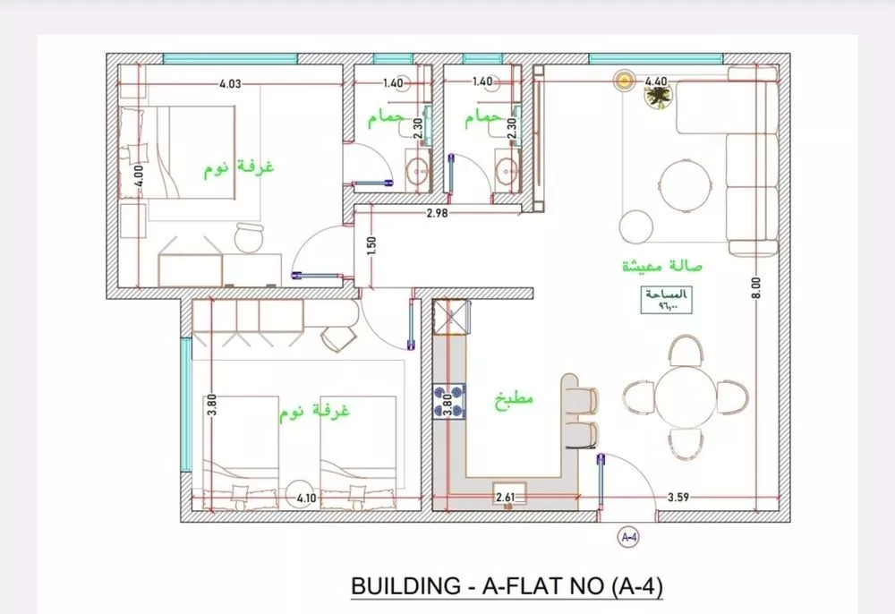 شقة 2 غرف في الفيحاء، جدة 12
