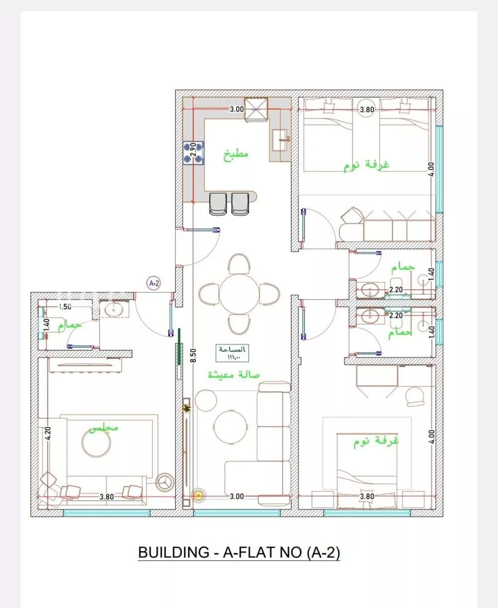 شقة 1 غرف في الفيحاء 4