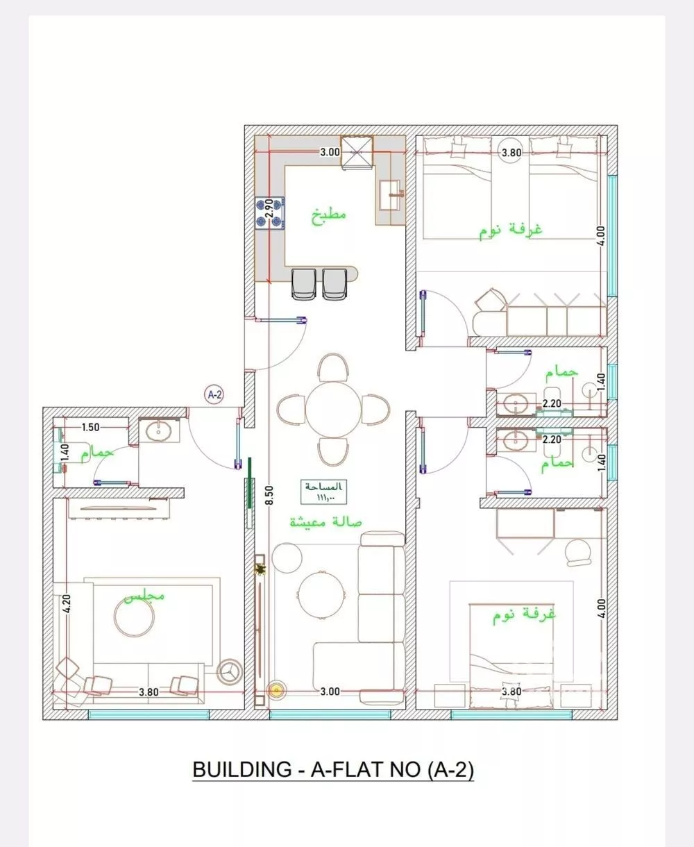 شقة 2 غرف في الفيحاء، جدة 13