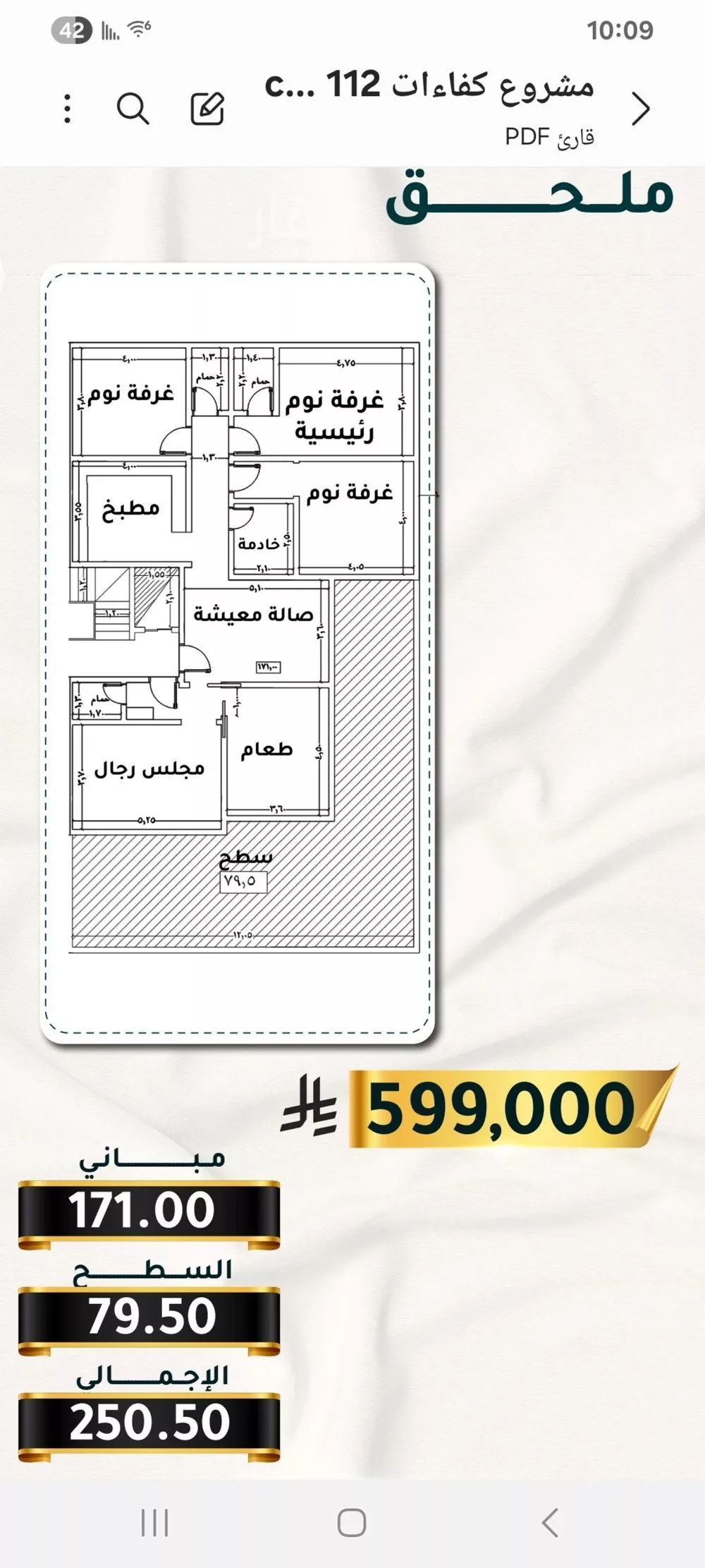 3 bedroom apartment in Al Thaghr, Jeddah 8