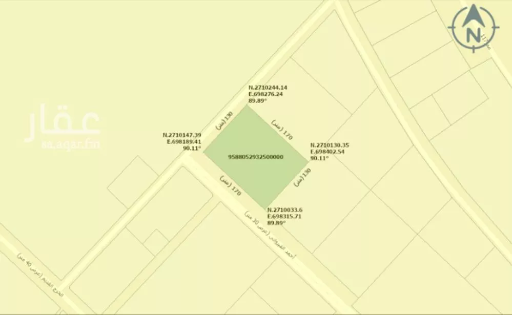 أرض 22100 م² في هيت 2