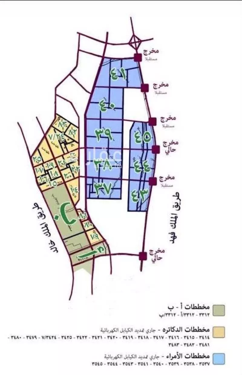 أرض 375 م² في بنبان 3