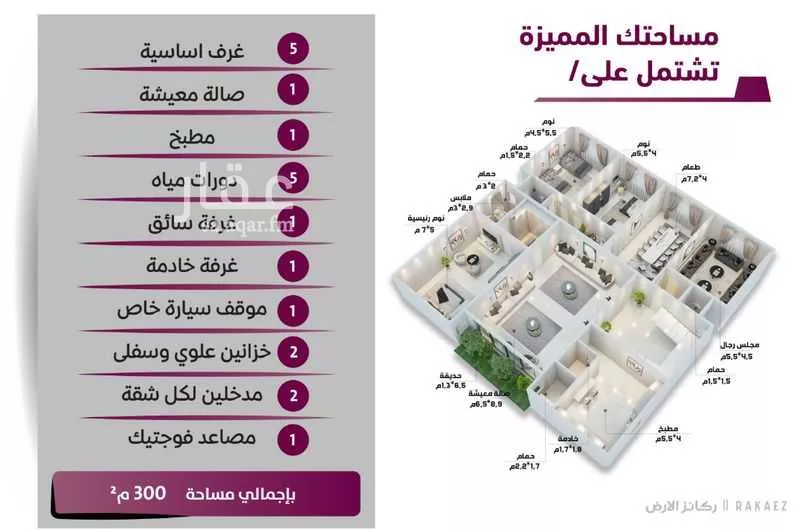 7 bedroom floor in Al Buhayrat 3